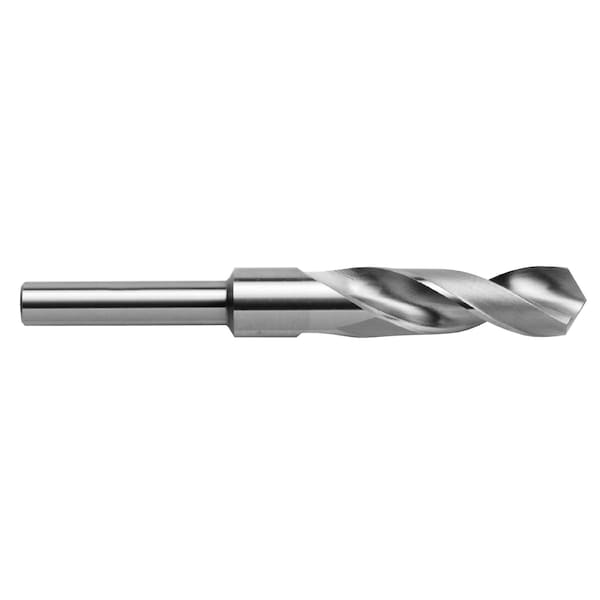 Silver & Deming Dia. 1/2in Reduced Shank HSS Drill - 39/64in